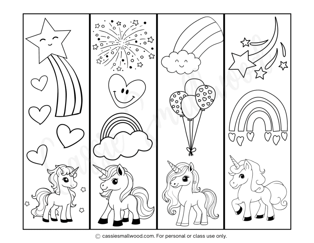 Free Printable Bookmarks For Girls
