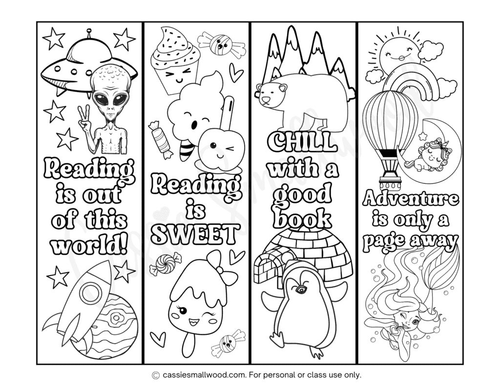 Free Printable Bookmarks Pdf For Students