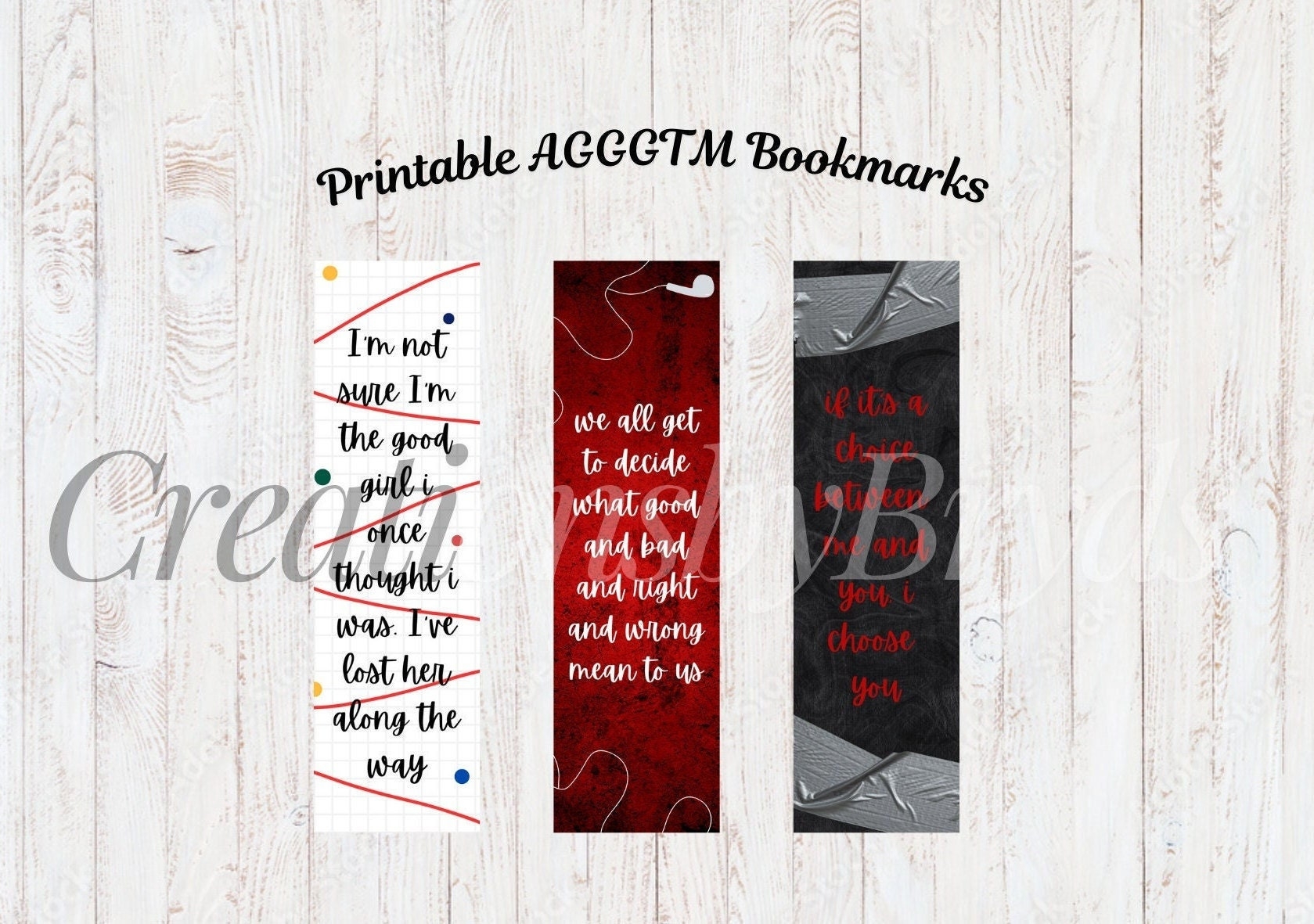 Gallagher Girls Quotes Printable Bookmarks