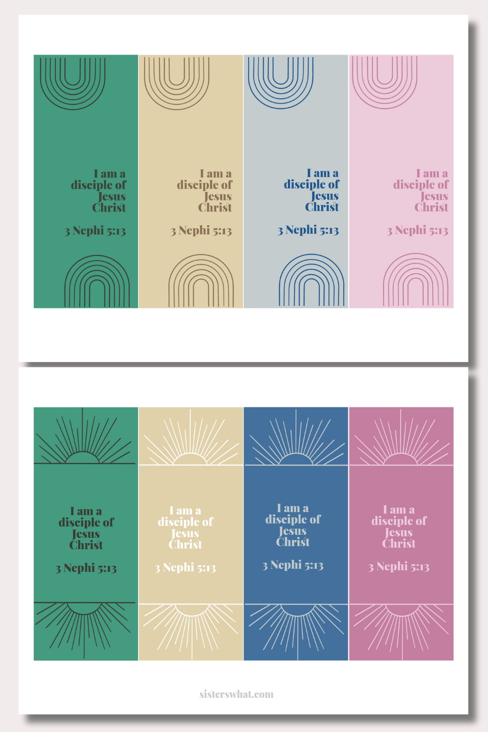 Free Serving Others Printable Bookmarks Lds
