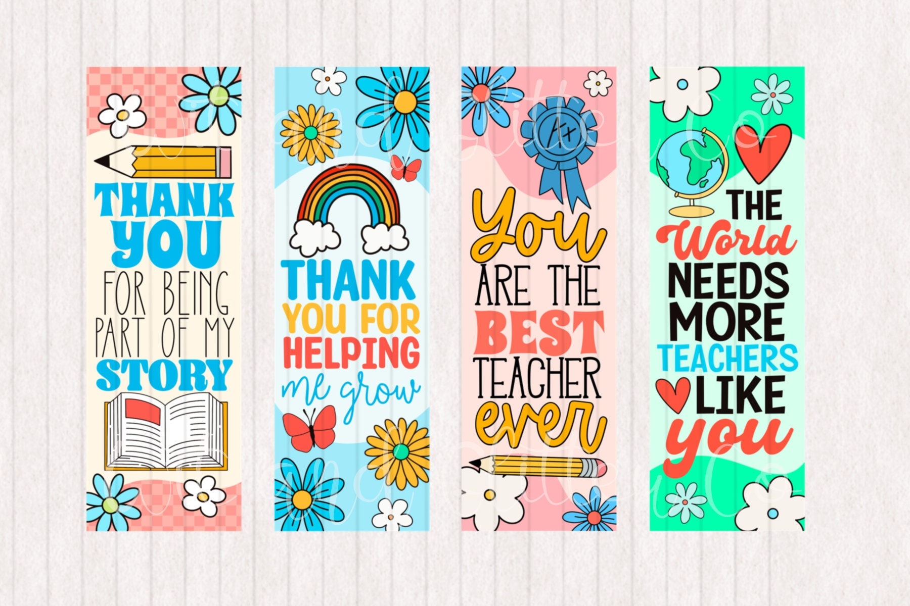Printable Bookmarks For Best Teachers
