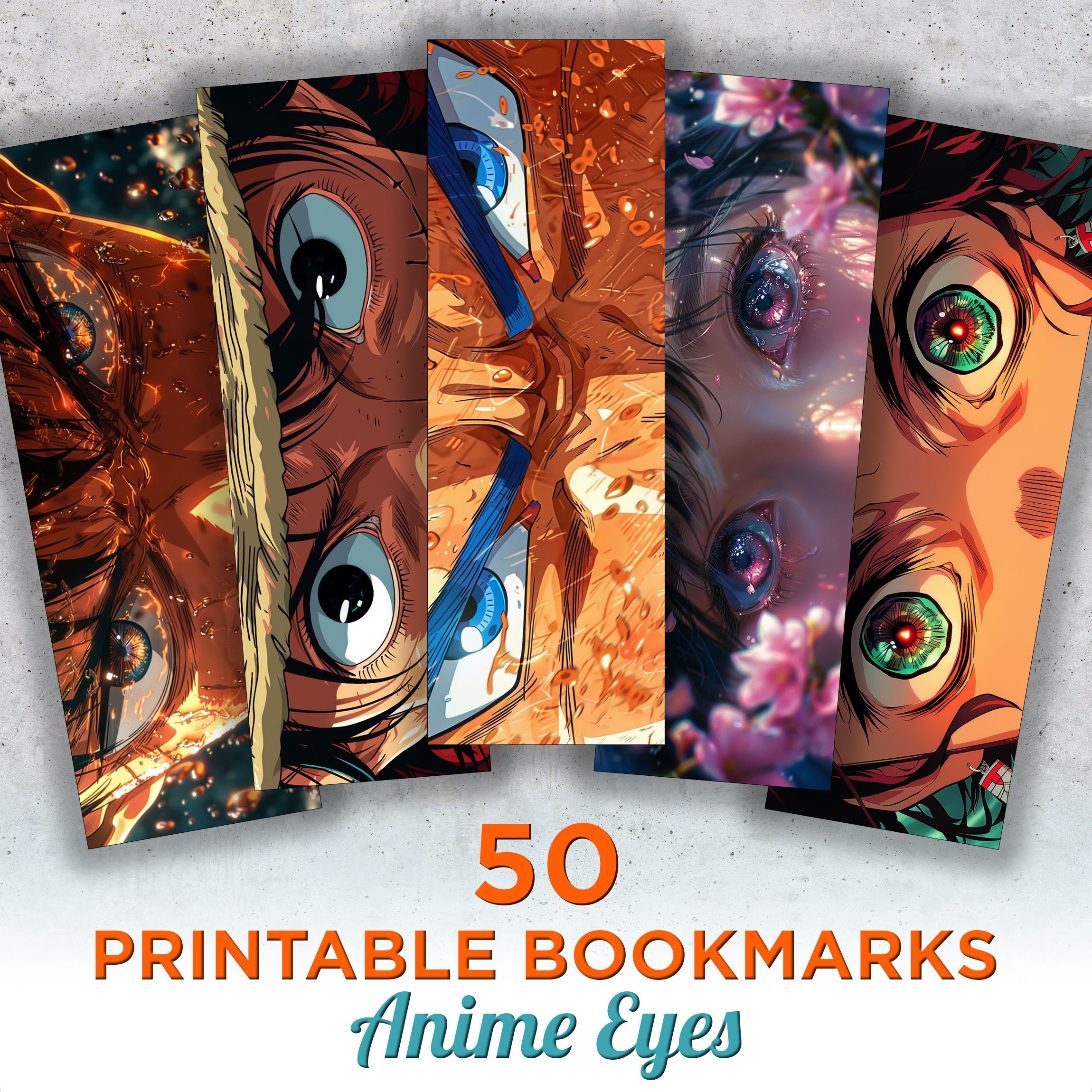 Bookmark Printable Anime Sword Art Online Eyes