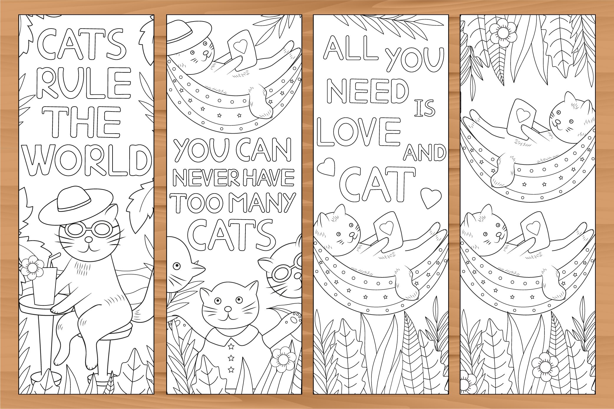 Printable Bookmarks 8 On A Page -Pinterest
