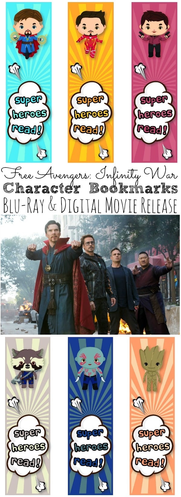 Free Printable Bookmarks Of Disney Descendants