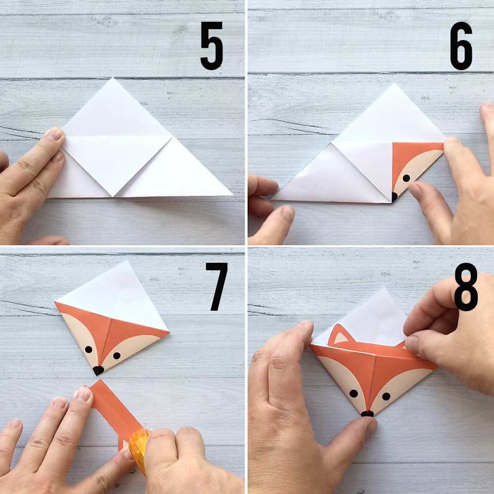 Bookmarks Paper Printable Step By Step