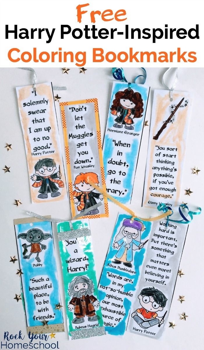 Harry Potter Bookmarks Free Printables Memes