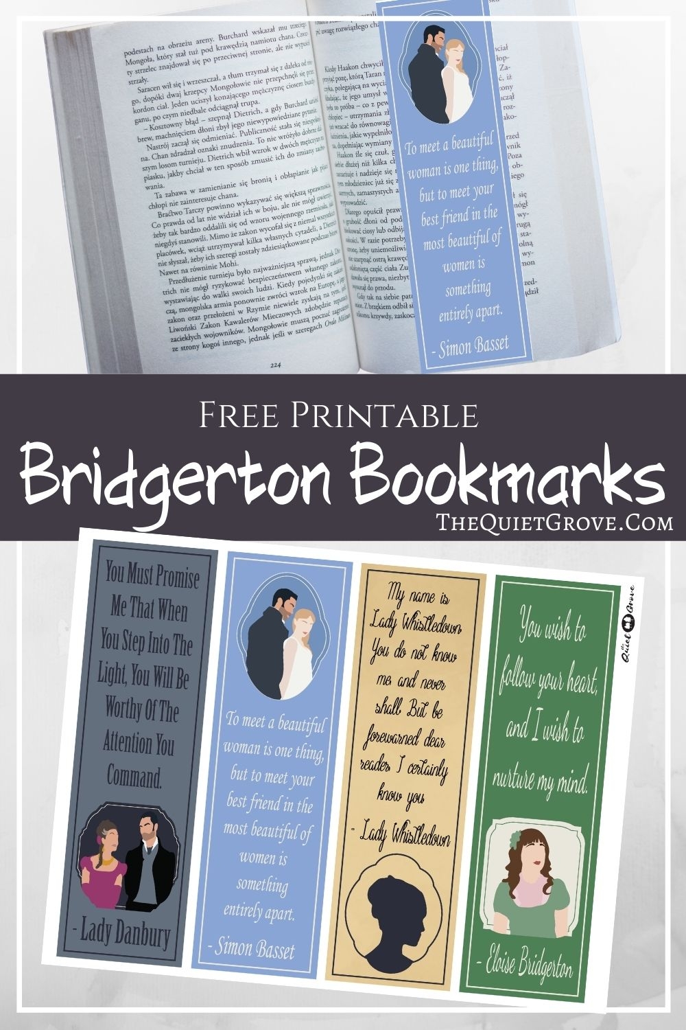 Book To Movie Bookmarks Free Printables