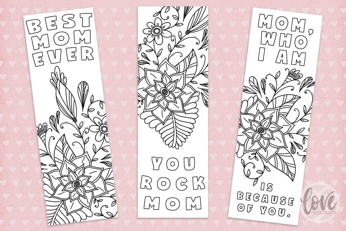 Printable Calendar Bookmarks Happy Mothers