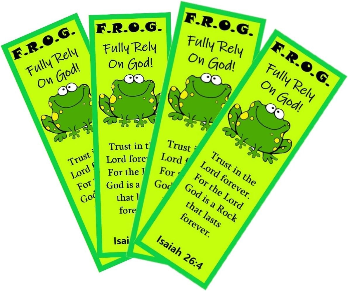 Fully Rely On God Bookmark Printable