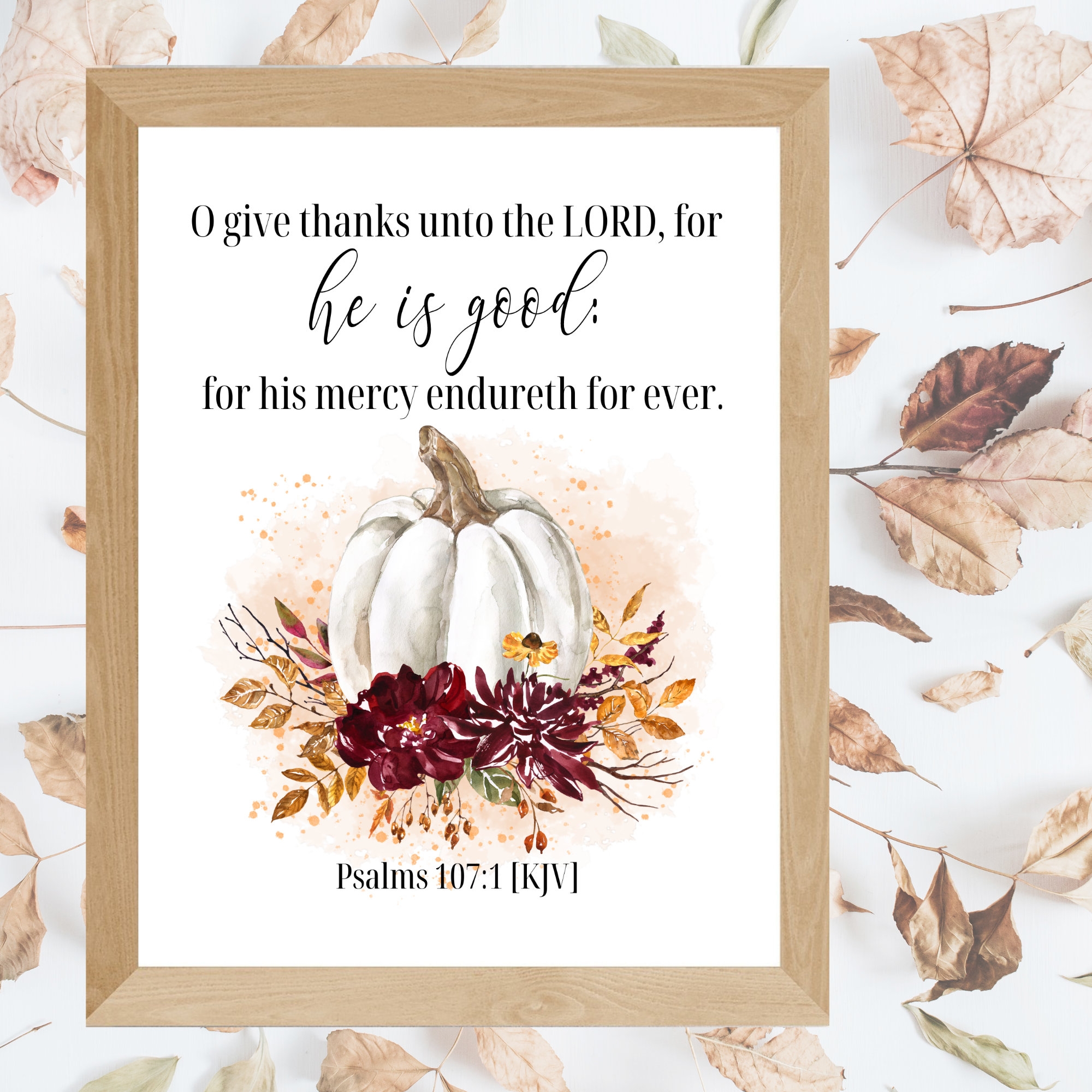 Free Printable Bookmark Psalm 107 Kjv