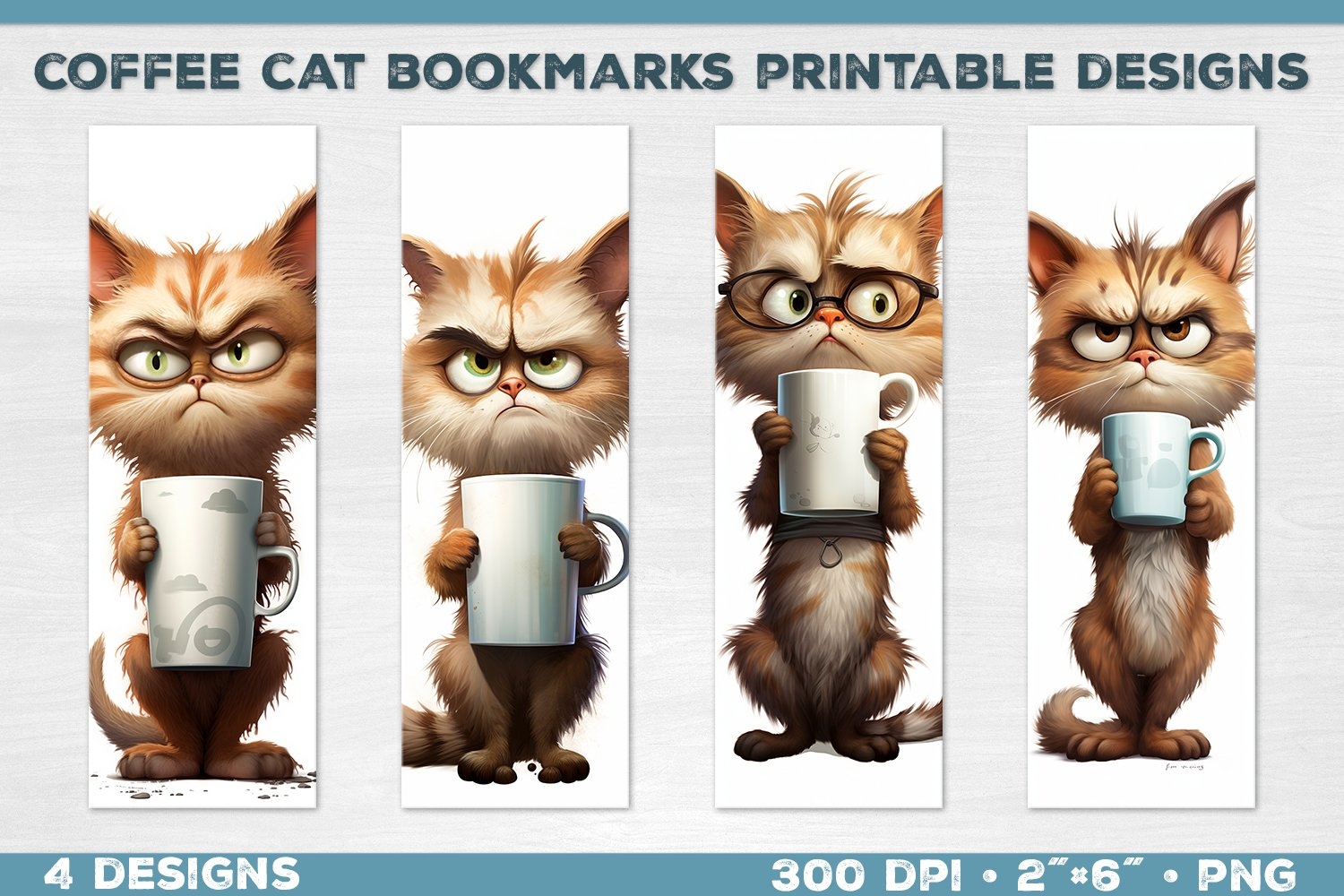 Fun Printable Bookmarks For Grumpy Cat