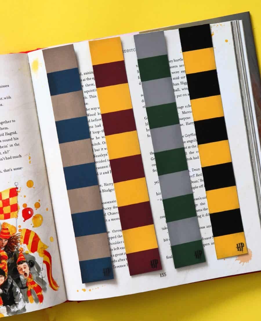 Harry Potter Bookmark Printable Scarf
