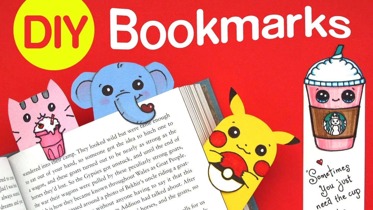 Draw So Cute Bookmarks Printables