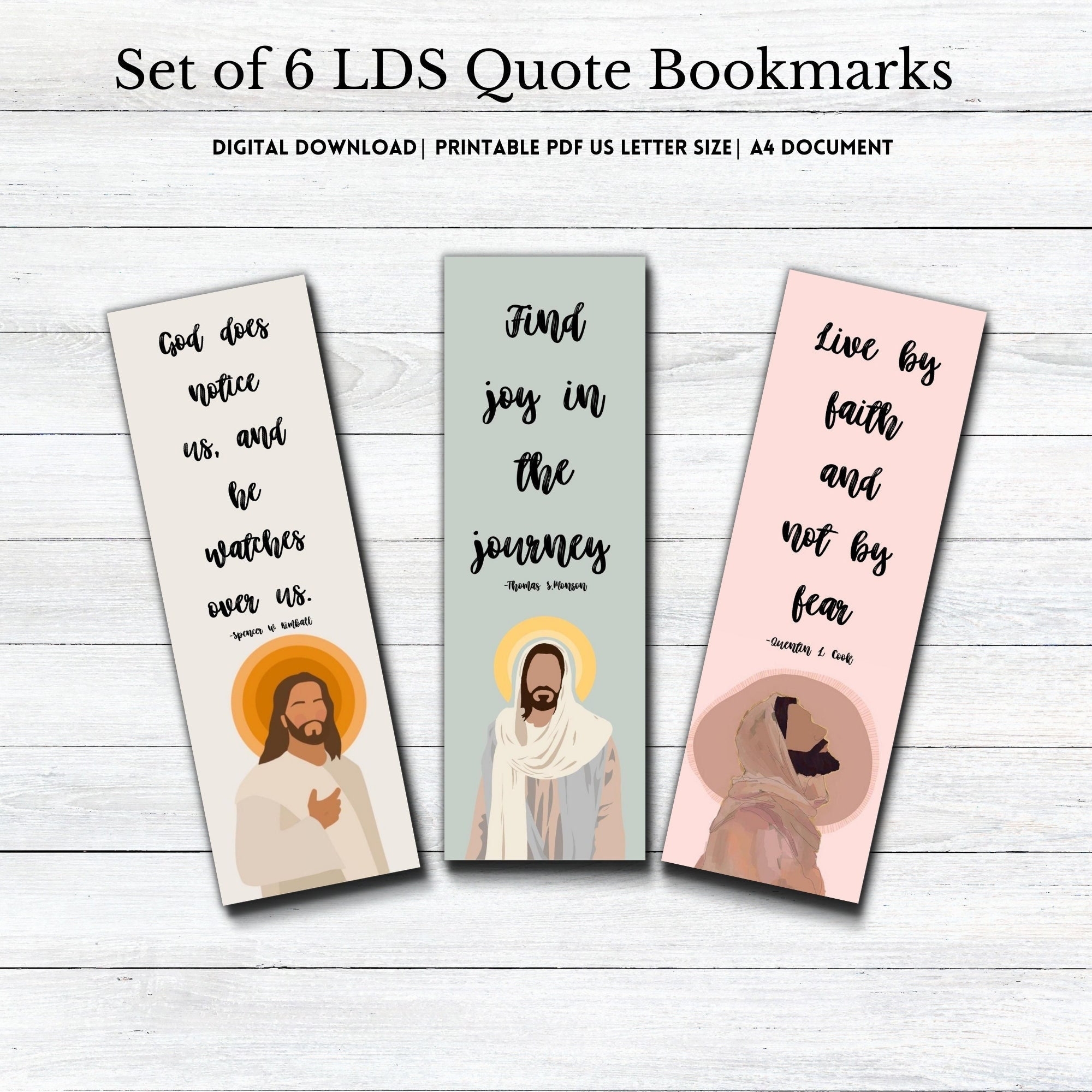 Mormon Quote Bookmarks For Boys Printables