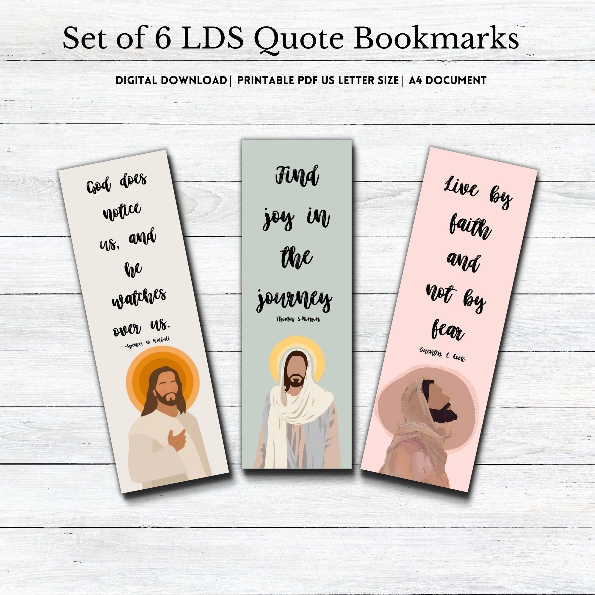 Positive Scripture Quotes Lds Lds Bookmark Printable