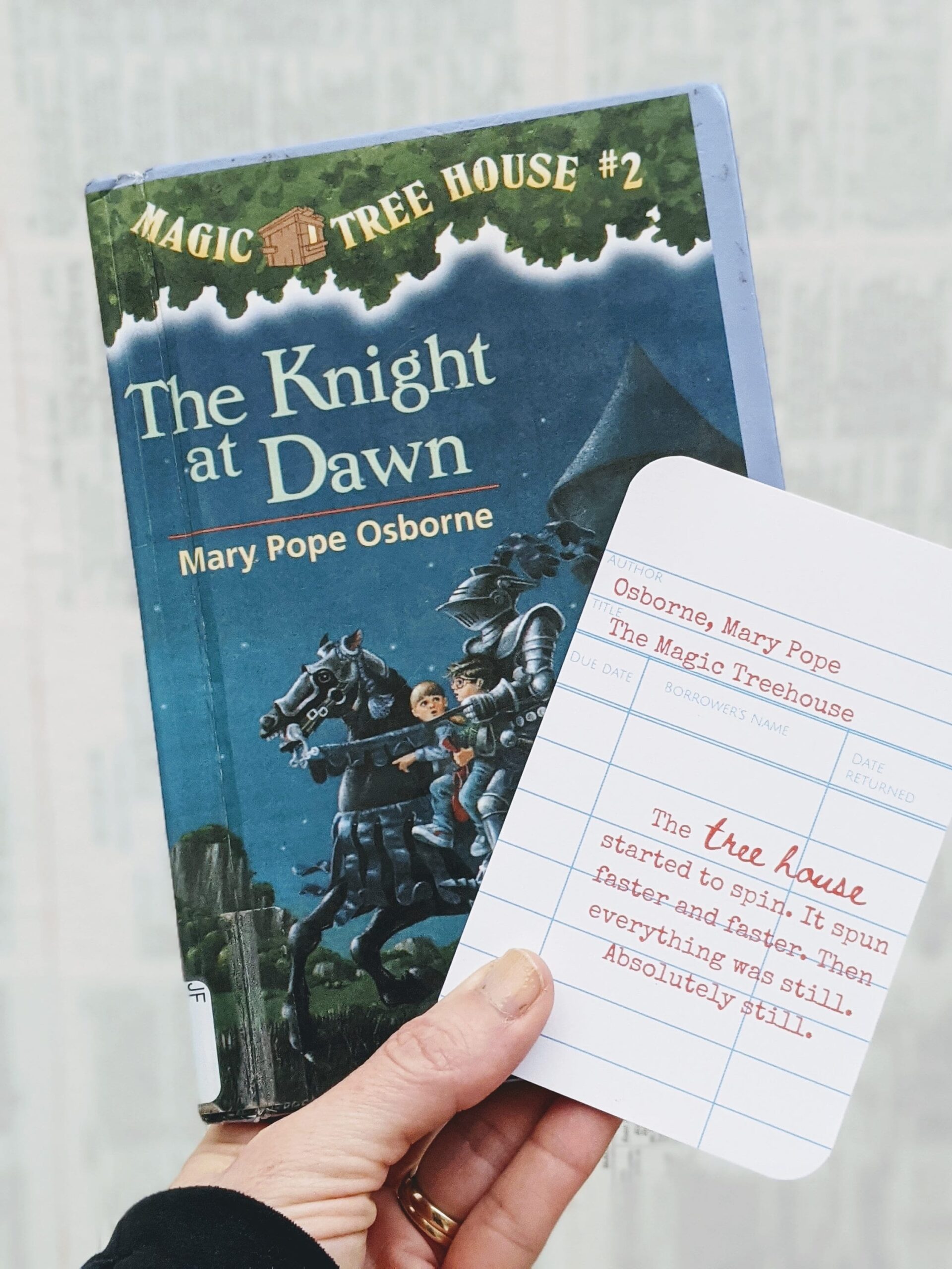 Printable Magic Tree House Bookmark