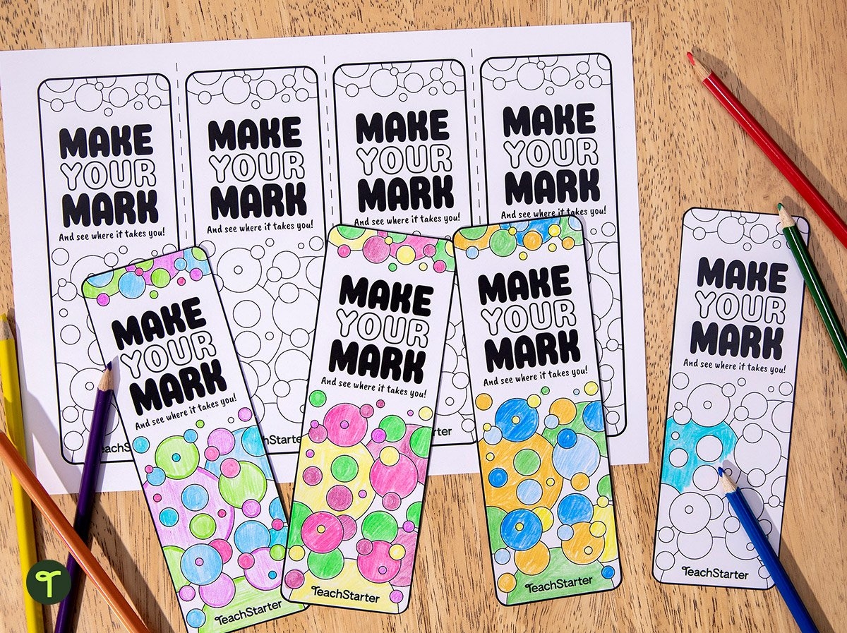 International Dot Day Printables Bookmarks
