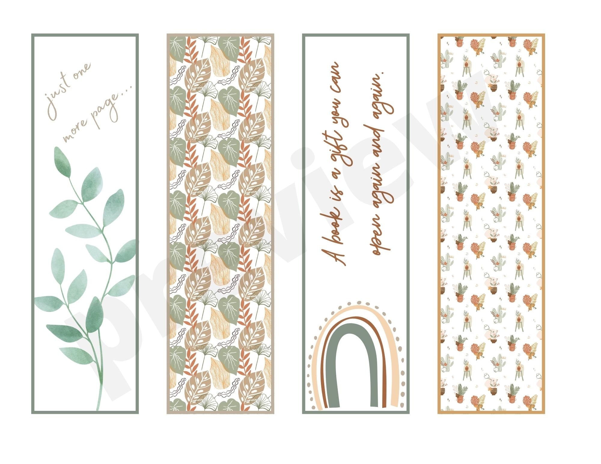Printable Bookmarks Bookmarks For Adults