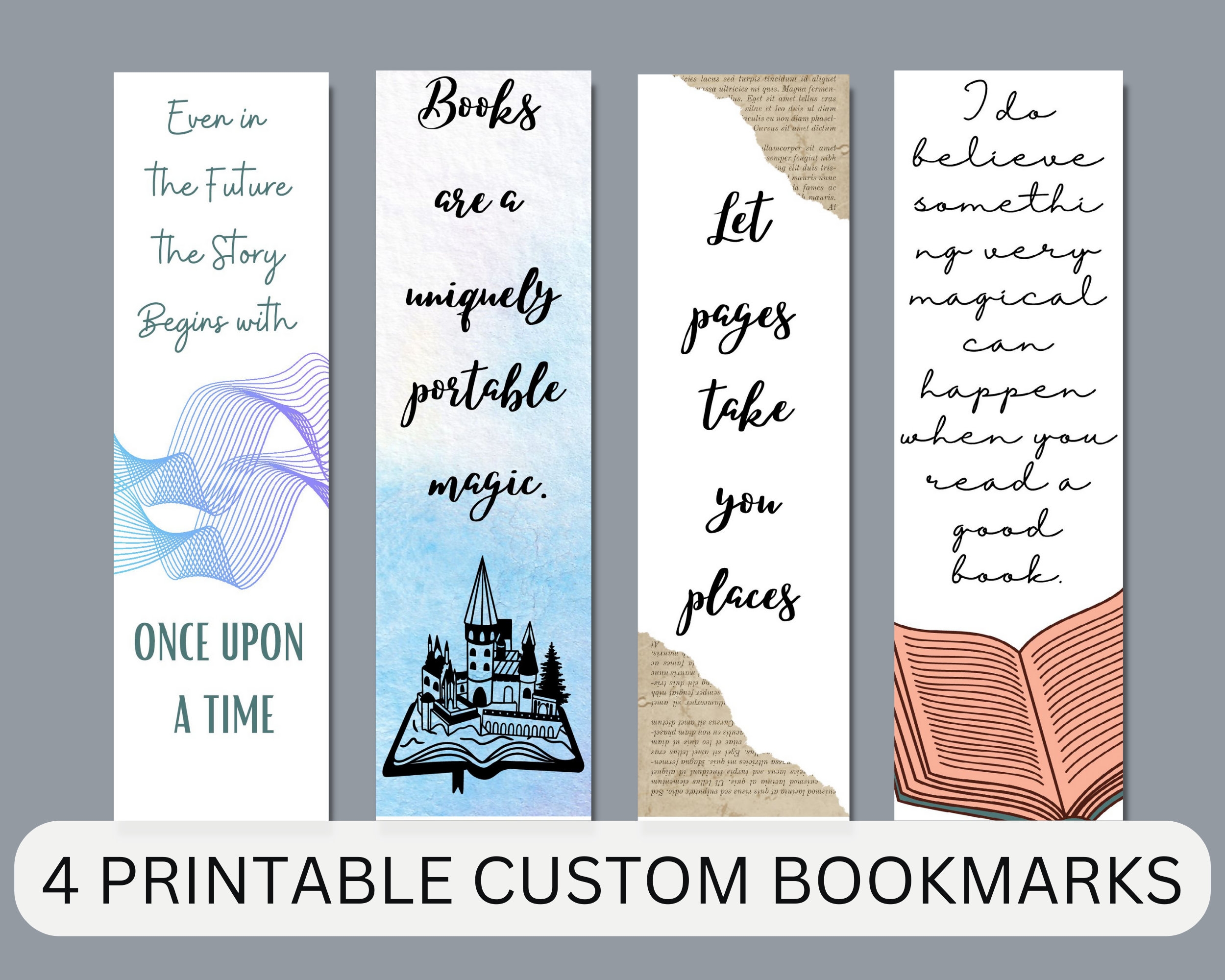 Printable Bookmarks With Quotes From Books