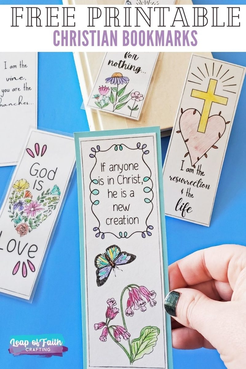 Free Printable Christain Bookmark For Kids