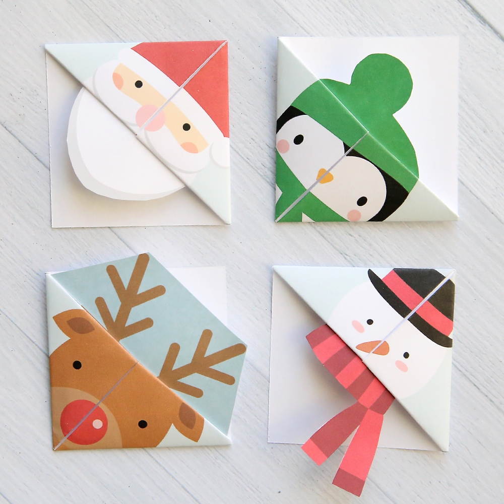 Free Printable Corner Bookmarks Christmas