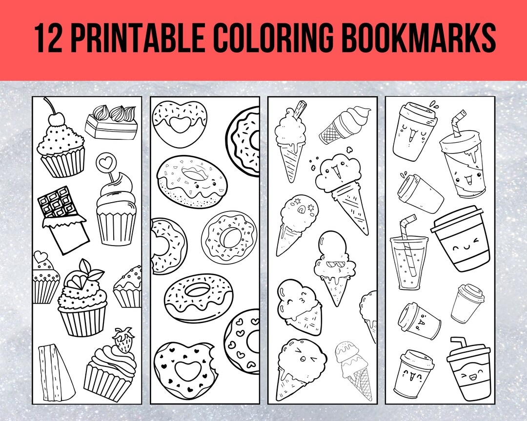 Printable Coloring Bookmarks For Teens