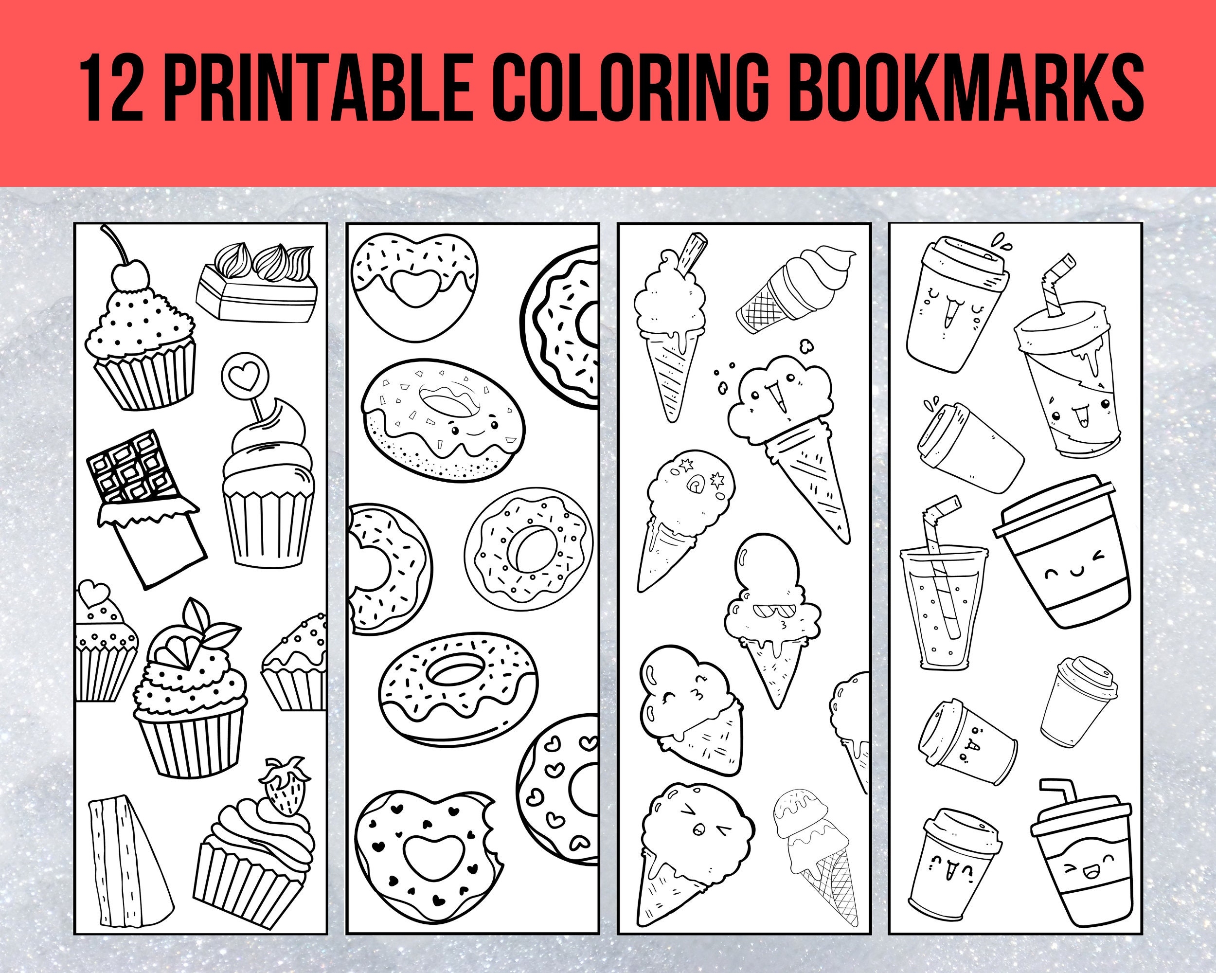 Printable Bookmarks For Kids To Colour