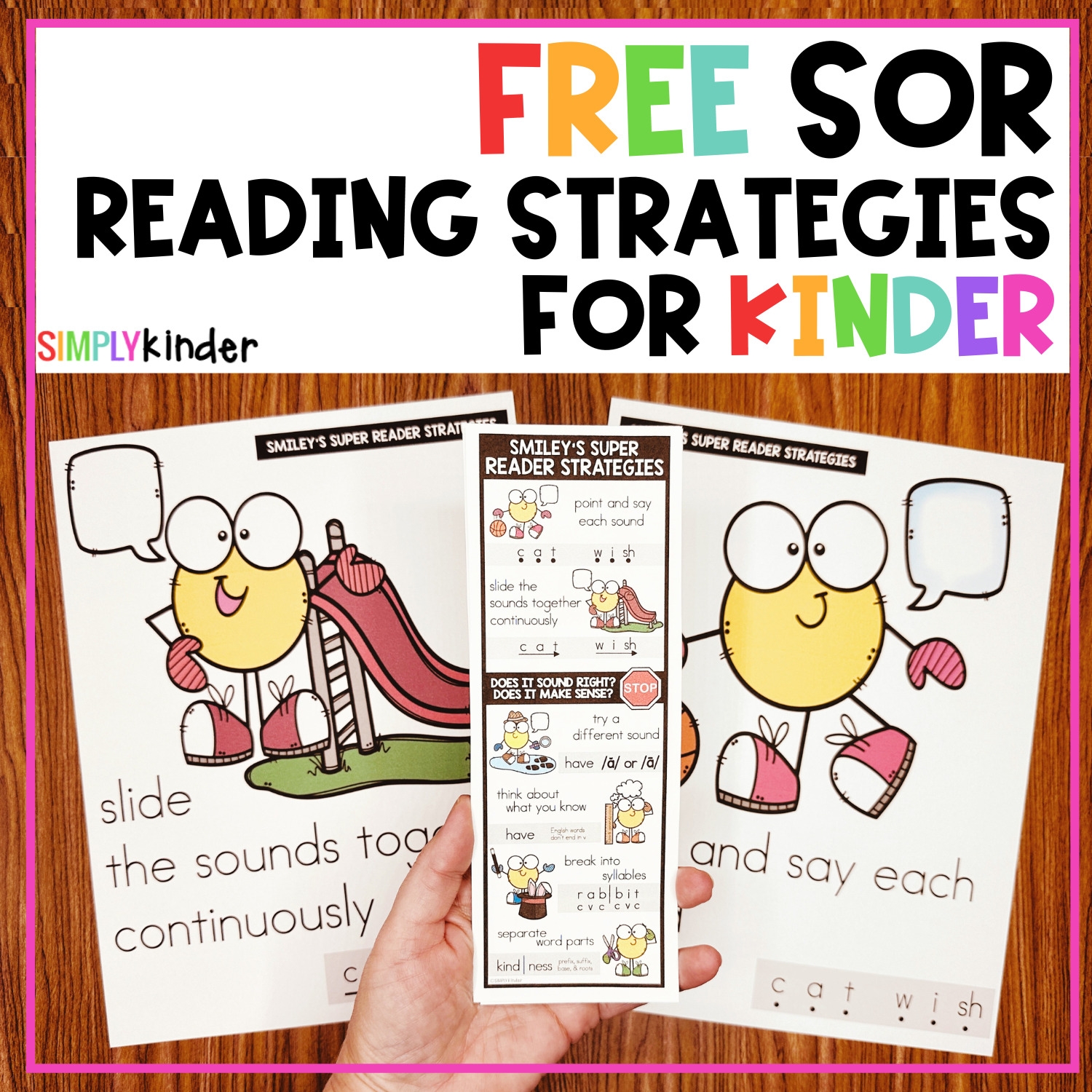 Free Printable Bookmarks With Reading Strategies