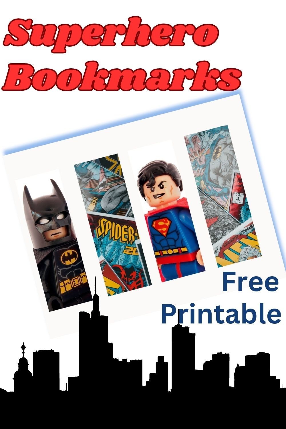 Printable Lego Book Marks Lego Marvil Bookmarks