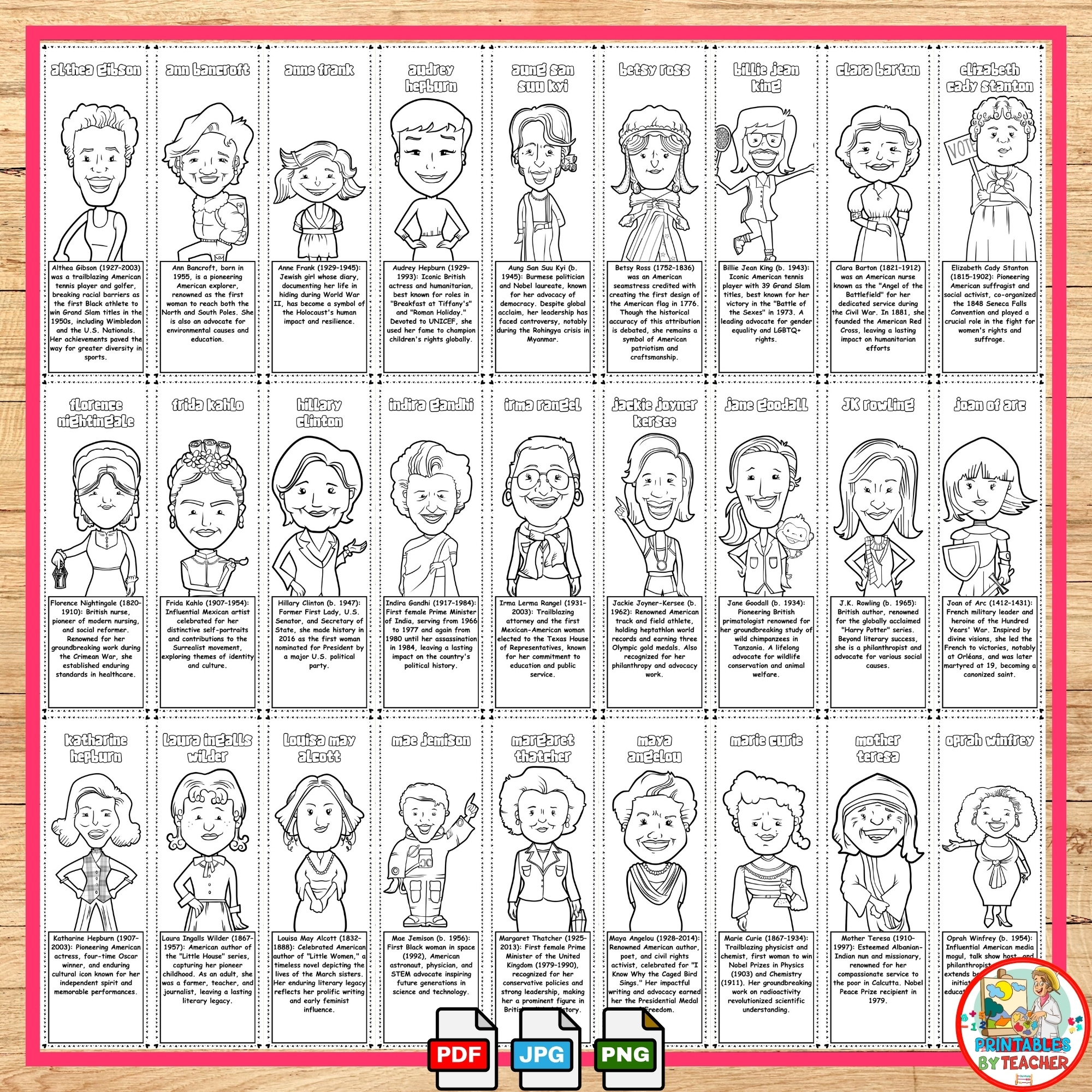 Girls Ministry Bookmark Coloring Free Printable